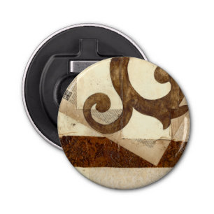 Décapsuleur Extrait vintage de journal