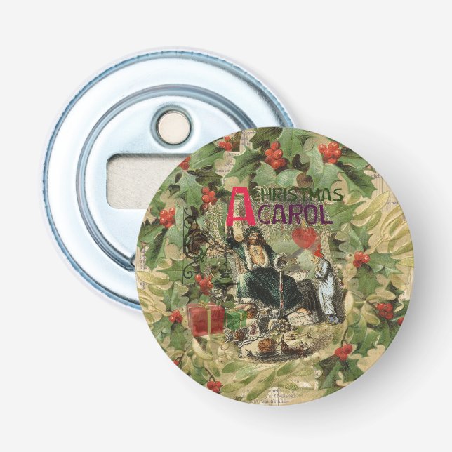 Décapsuleur Fantôme de Noël Illustration actuelle Scrooge (Devant)