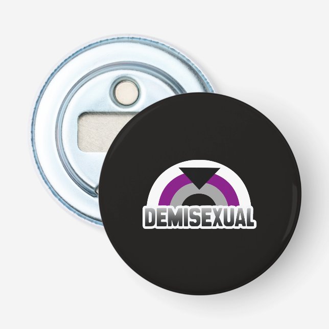 Décapsuleur Fierté demisexuelle (Devant)