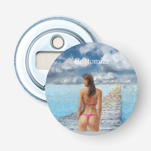 Décapsuleur Fille Bikini Thunder_Cove (Devant)
