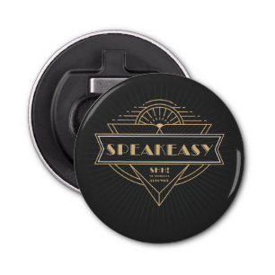 Décapsuleur Flapper Art Déco Speakeasy Roaring Twenties