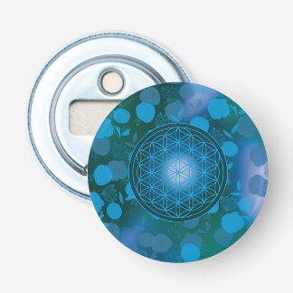 Décapsuleur fleur de vie, chakra, zen, géométrique sacrée,