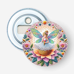 Décapsuleur Fleur Fée D'Été Colorée Et Crème De Glace