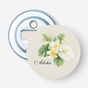 Décapsuleur Fleurs de Plumeria Tropicales Aloha