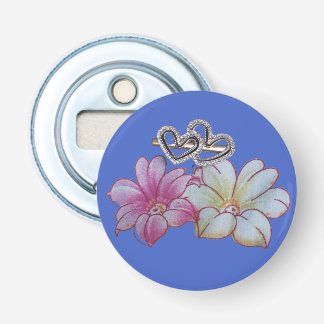 Décapsuleur Fleurs et coeur