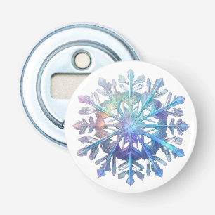 Décapsuleur Flocon de neige brillant