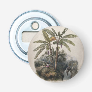 Décapsuleur Forêt de bananiers tropicaux antiques Bota vinta