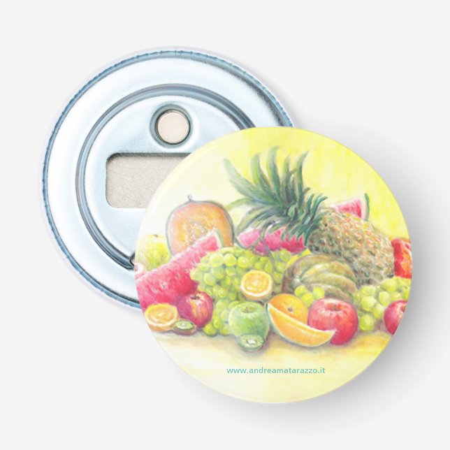 Décapsuleur Fruits heureux (Devant)