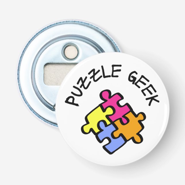 Décapsuleur Geek de puzzle (Devant)