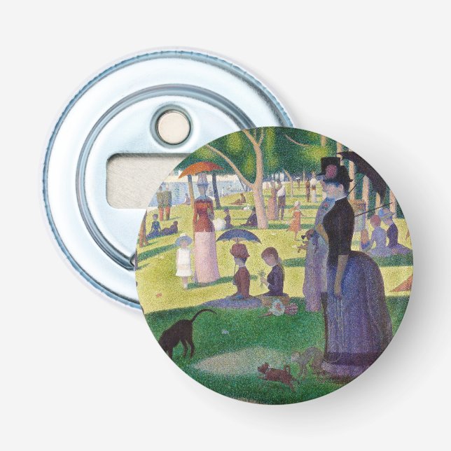 Décapsuleur Georges Seurat - Un dimanche sur La Grande Jatte (Devant)
