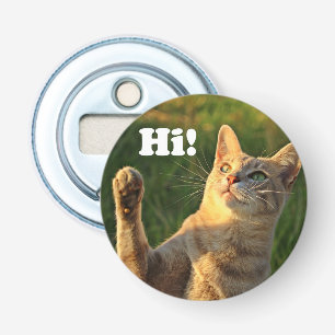 Décapsuleur Ginger Cat Dit Bonjour !