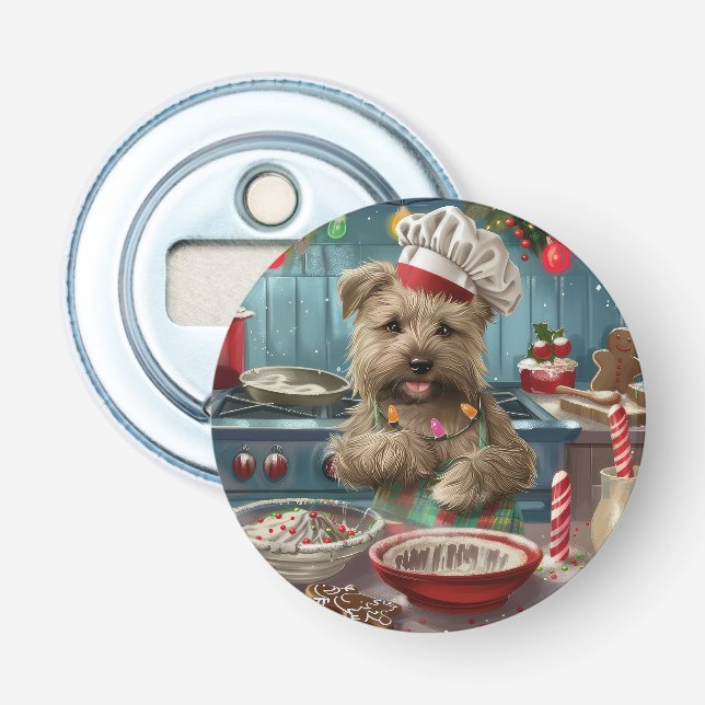 Décapsuleur Glen of Imaal Terrier Viennoiserie : Festive (Devant)