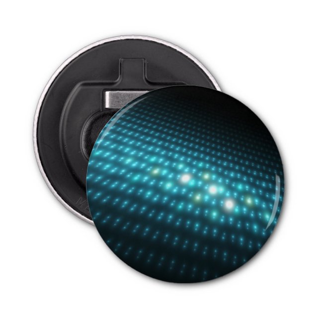 Décapsuleur Globes bleus 3D (Devant)