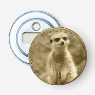 Décapsuleur Golden Meerkat 2022 Pièce, Ouverture de bouteille 