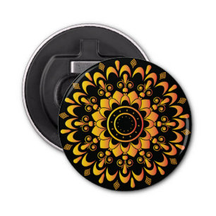 Décapsuleur Golden Unique Mandala Design