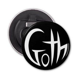 Décapsuleur Goth (Lettres Pointées)