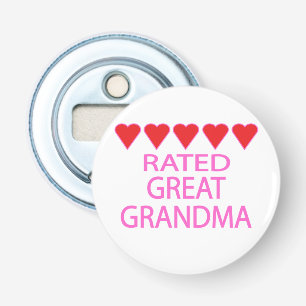 Décapsuleur Grand grand-mère de cinq coeurs