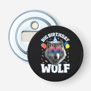 Décapsuleur Grand Loup d'anniversaire pour les loups
