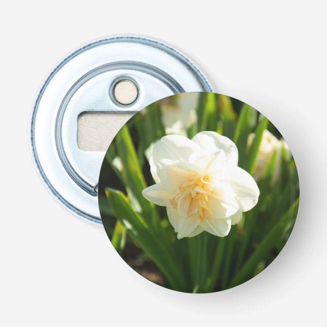Décapsuleur Grands narcisses blancs par un jour de printemps   (Devant)