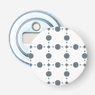 Décapsuleur Gray Polka Dots, Polka Dot Pattern, Dots