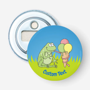 Décapsuleur Grenouille avec ouverture de la bouteille de crème