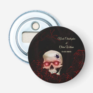 Décapsuleur Halloween gothique morose floral effrayant