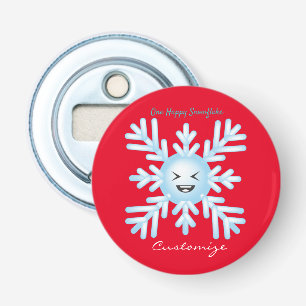 Décapsuleur Happy Snowflake Emoticon Thunder_Cove 