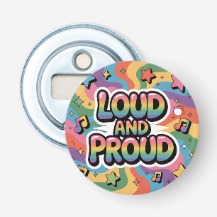Décapsuleur HAUT ET FIER Allié de la fierté LGBTQ+