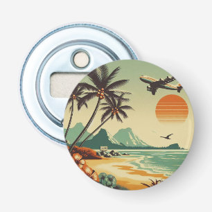 Décapsuleur Hawaï vintage/tropical