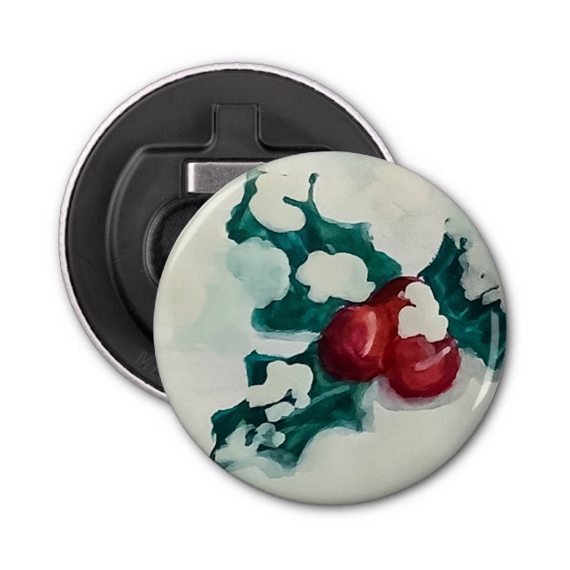 Décapsuleur Holly dans la neige (Devant)