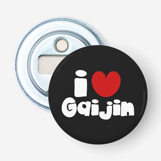 Décapsuleur i heart Gaijin (Devant)