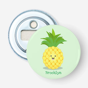 Décapsuleur Illustration d'ananas mignon