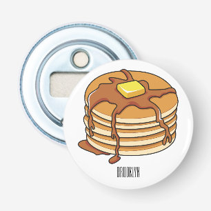 Décapsuleur Illustration de dessin animé de Pancake