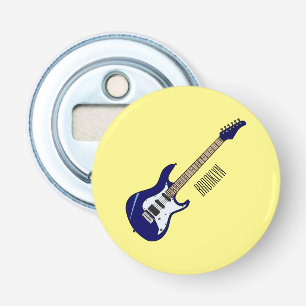 Décapsuleur Illustration de guitare électrique