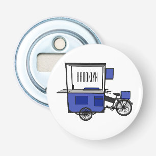 Décapsuleur Illustration de la charrette alimentaire