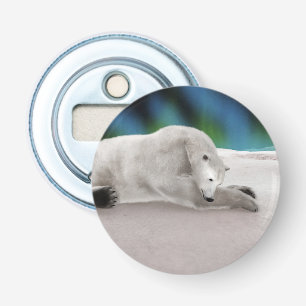 Décapsuleur Illustration de la nature arctique de l'ours polai