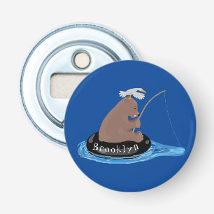 Décapsuleur Illustration de la pêche de l'ourson mou