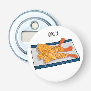 Décapsuleur Illustration de la tempura crevette