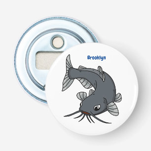 Décapsuleur Illustration du poisson-chat mignon