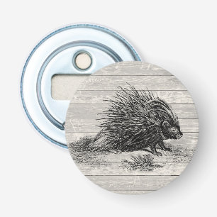 Décapsuleur Illustration vintage de Porcupine