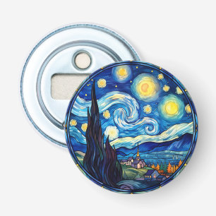 Décapsuleur Impression d'art inspirée de la nuit étoilée tourb