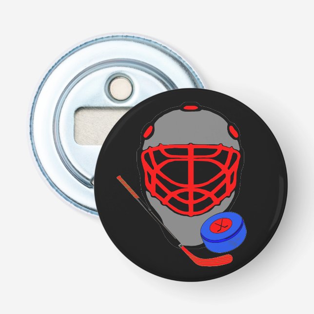 Décapsuleur Inaugurateur de bouteilles de hockey - Les favoris (Devant)