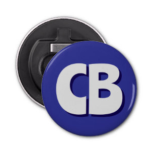 Décapsuleur Initiales minimalistes Monogrammes professionnels 