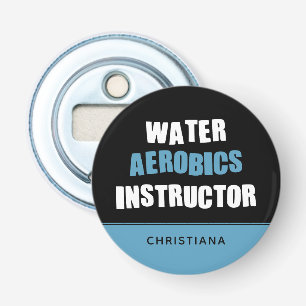 Décapsuleur Instructeur d'aérobic sur l'eau personnalisé
