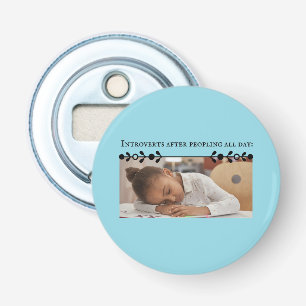 Décapsuleur Introvert Mème Bouton Ouverture de bouteille