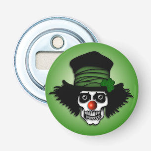 Décapsuleur Irish Skeleton Clown Green
