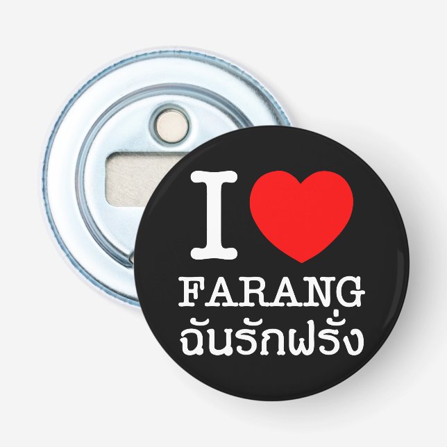 Décapsuleur J'aime les Farang (Devant)