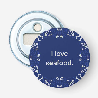 Décapsuleur J'aime les fruits de mer Napkin