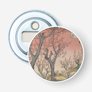 Décapsuleur Jardin de prune fleuri d'arbre japonais