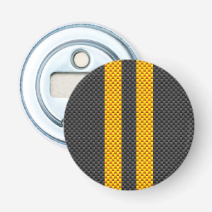 Décapsuleur Jaune Tirages de course Carbone Fiber Style
